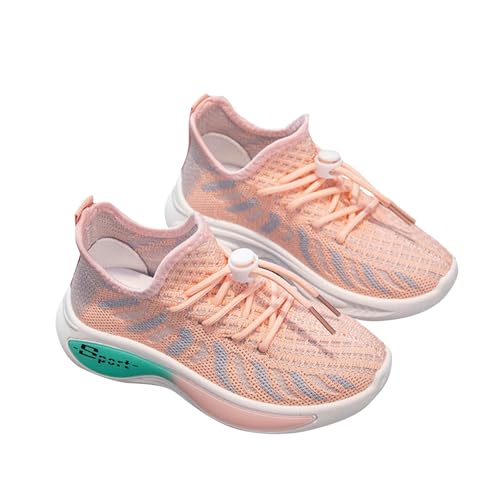 Sportschuhe Mädchen Jungen Laufschuhe Atmungsaktiv Turnschuhe Hallenschuhe Kinder Mesh Hallenturnschuhe Sneaker Outdoor Fitnessschuhe Tennisschuhe rutschfeste Kinderschuhe Trailrunning Schuhe von Generisch