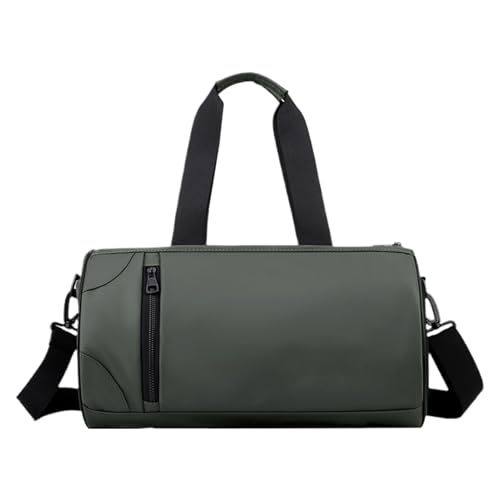 Sporttasche – wasserdichte Reisetasche, faltbare Übernachtungstasche für , Yoga-Tragetasche, Duffel-Organizer mit Trocken- und Nass-Trennung für Wochenende, armee-grün, Refer to description, von Generisch