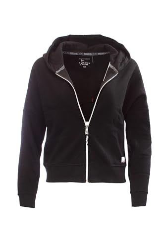 Staccato Jungen Schwarze Sweat Kapuzenjacke Hoodie Kapuzenpullover (DE/NL/SE/PL, Numerisch, 152, Regular, Schwarz) von Generisch