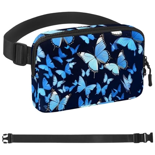 Starry Sky Art Girl Gürteltasche für Damen und Herren, Gürteltasche mit verstellbarem Riemen, modische Umhängetasche für Reisen, Outdoor, Laufen, Wandern, Mehrfarbig 10, 1.5x9.0x5.9in/4x23x15cm von Generisch