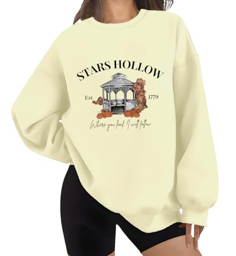 Stars Hollow Sweatshirt, Stars Hollow Shirt, Stars Hollow Where You Lead I Will Follow Sweatshirt, Khika, XL Stars Hollow Sweatshirt, Stars Hollow Shirt, Stars Hollow Where You Lead I Will Follow Sweatshirt, Khika, XL von Generisch