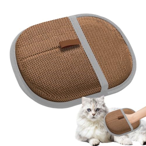 Statische Entfernung Handschuhe Haustierhaar | Waschbare Wiederverwendbare Katzenpflegehandschuhe Für Bettlaken Couch Kleidung Teppich, Mehrzwecktierpflegezubehör Für Katzen Und Hunde von Generisch