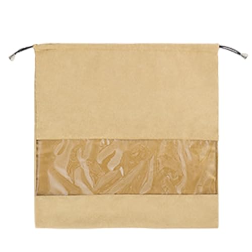 Staubbeutel für Handtaschen - Transparente Geldbörse Aufbewahrungstasche mit platzsparender Aufbewahrungstasche - Geldbörse Schutz Aufbewahrungstasche mit Reißverschluss und Griff - Atmungsaktive von Generisch