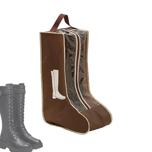 Staubdichte Schuhbeutel mit Griff, Schuhhüllen, Schutztasche für Zuhause und Reisen, für Damen und Herren, Sneaker, Stiefel, Schuhtasche, Kleiderschrank-Organizer, Br, Refer to description, Uni von Generisch