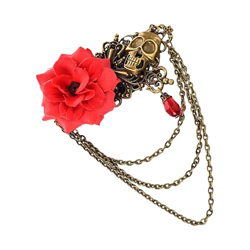 Steampunk-Haarspangen für Damen, Vintage, Gothic-Brosche, multifunktional, Vintage-Steampunk-Haarspange für den Alltag, zum Ausgehen und Verabredungen von Generisch