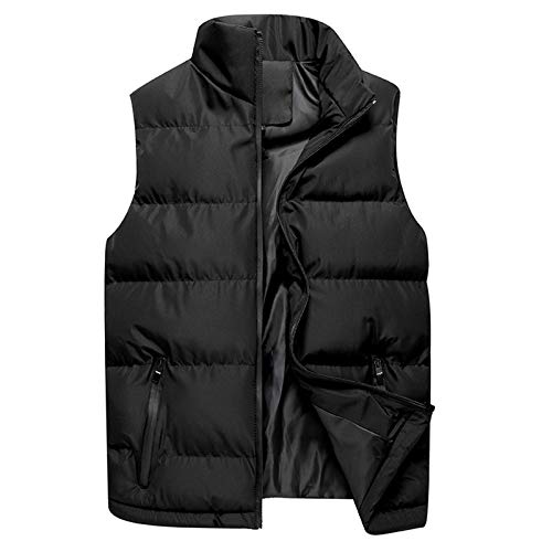 Steppweste Herren Winterweste Steppweste Übergangsjacke Softshell Ärmellose Gilet Jacke Wärme Sport Weste Outdoor Dicke Freizeitweste Mit Reißverschluss Leicht Winterweste von Generisch