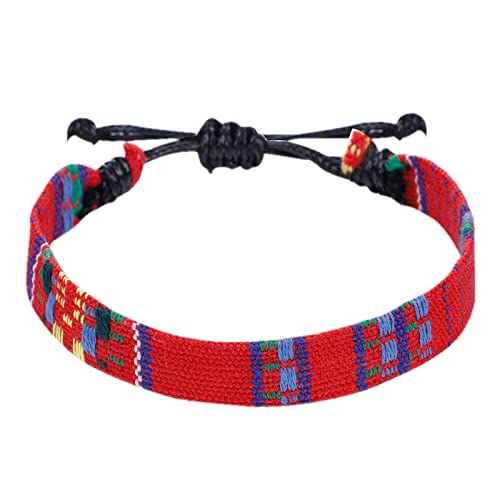 Stern-Ohrringe, verstellbar, für Männer und Frauen, dünne Schnur, handgefertigt, Strand, bunte Taucheruhren für Herren, Einheitsgröße, Stoff, Kein edelstein von Generisch