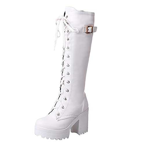 Stiefel Damen High Heels Overknees Elegante Schuhe Mit Absatz Blockabsatz Fetisch Plateau Stöckelschuhe Glitzer Stiletto Overknee Hohe Springerstiefel Highheels Sexy Pumps Platform Boots Goth Spring Stiefel Damen High Heels Overknees Elegante Schuhe Mit Absatz Blockabsatz Fetisch Plateau Stöckelschuhe Glitzer Stiletto Overknee Hohe Springerstiefel Highheels Sexy Pumps Platform Boots Goth Spring von Generisch