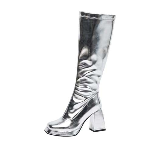 Stiefel Damen Mit Absatz Stöckelschuhe Goth Plateau Highheels High Heels Springerstiefel Glitzer Schuhe Spring Platform Boots Sexy Hohe Blockabsatz Trachtenschuhe Elegante Overknee Overknees Stiefel Damen Mit Absatz Stöckelschuhe Goth Plateau Highheels High Heels Springerstiefel Glitzer Schuhe Spring Platform Boots Sexy Hohe Blockabsatz Trachtenschuhe Elegante Overknee Overknees von Generisch