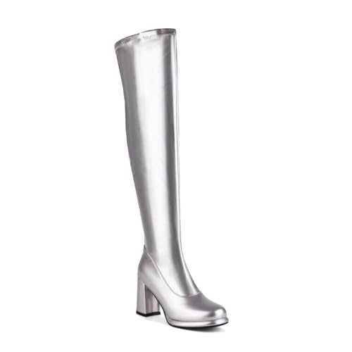 Stiefel Damen Spring Elegante Schuhe Mit Absatz Sexy Stöckelschuhe Lederstiefel Hohe High Heels Springerstiefel Platform Boots Glitzer Pumps Blockabsatz Goth Overknees Stiefel Damen Spring Elegante Schuhe Mit Absatz Sexy Stöckelschuhe Lederstiefel Hohe High Heels Springerstiefel Platform Boots Glitzer Pumps Blockabsatz Goth Overknees von Generisch