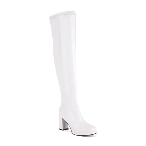 Stiefel Damen Spring Elegante Schuhe Mit Absatz Sexy Stöckelschuhe Lederstiefel Hohe High Heels Springerstiefel Platform Boots Glitzer Pumps Blockabsatz Goth Overknees Stiefel Damen Spring Elegante Schuhe Mit Absatz Sexy Stöckelschuhe Lederstiefel Hohe High Heels Springerstiefel Platform Boots Glitzer Pumps Blockabsatz Goth Overknees von Generisch