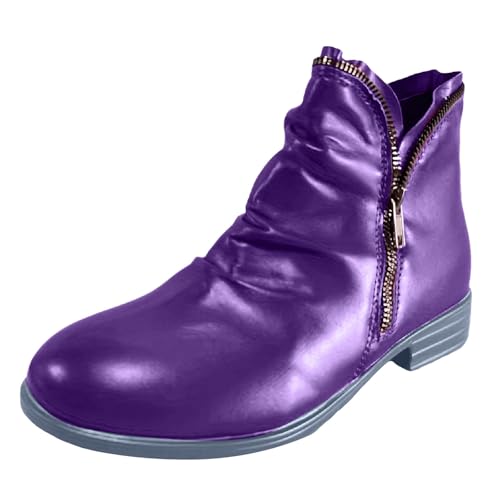 Stiefeletten Damen Kurzstiefel Damen Schuhe Bequem Flach Absatz Ankle Boots Kurze Stiefel Runde Zehe Cowboystiefel Mit Rutschfest Sohle Stylisch Praktisch Halbhoch Westernstiefel Stiefeletten Damen Kurzstiefel Damen Schuhe Bequem Flach Absatz Ankle Boots Kurze Stiefel Runde Zehe Cowboystiefel Mit Rutschfest Sohle Stylisch Praktisch Halbhoch Westernstiefel von Generisch