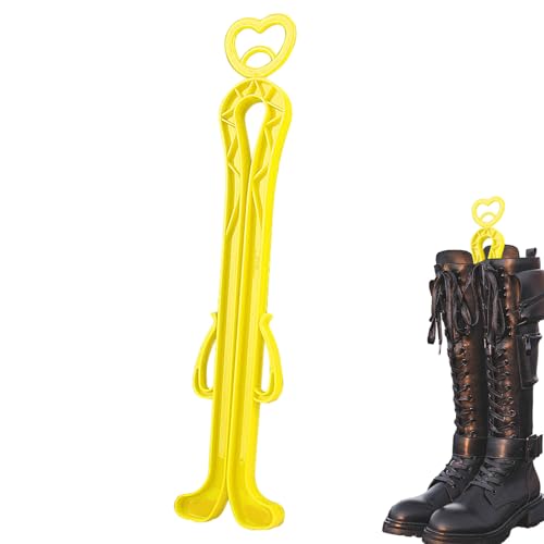 Stiefelformer,Stand Up Einsätze Stiefelspanner Für Hohe Stiefel | Verstellbar & Klappbar | Anti Knick Schutz Für Leder, Winter & Reitstiefel | Damen/Herren Bunter Clip Einsätze, 34,5 X 7,5 X 1,5 Cm von Generisch