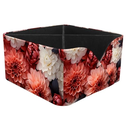 Stiftehalter für den Schreibtisch, Stifteetui, Make-up-Pinsel-Boxen für Schule, Studenten, Büro, Damen, Teenager, Mädchen, Jungen (Blütenblatt, Blume, Origami-Druck) von Generisch