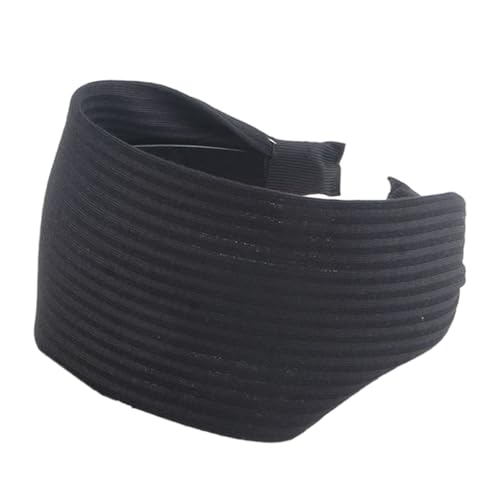 Stilvoller Strick-Haarreif, auffälliger Kopfschmuck, breite Kopfbedeckung für Make-up, Freizeitkleidung für heiße Mädchen von Generisch