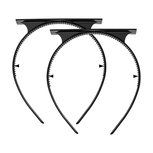 -Stirnbänder für Abschlusseinsatz, AbschlussStirnband - AbschlussStirnband - Set von 2 Party Hair Hoop -Foto -Requisiten, Feierparty -Haarstück Stabilisator für Männer Frauen von Generisch