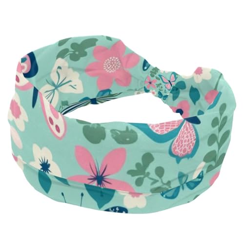 Stirnbänder für Damen, rutschfest, elastisch, Sport-Haarbänder für Damen, weiches Stoff-Stirnband für Workout, Yoga, modisches Haarzubehör, ästhetischer Schmetterling, 899, 1 Stück Stirnbänder für Damen, rutschfest, elastisch, Sport-Haarbänder für Damen, weiches Stoff-Stirnband für Workout, Yoga, modisches Haarzubehör, ästhetischer Schmetterling, 899, 1 Stück von Generisch