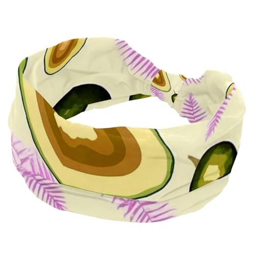 Stirnbänder für Damen, rutschfest, elastisch, Sport-Haarbänder für Damen, weiches Stoff-Stirnband für Workout, Yoga, modisches Haarzubehör, grüne Avocado-917, 1 Stück Stirnbänder für Damen, rutschfest, elastisch, Sport-Haarbänder für Damen, weiches Stoff-Stirnband für Workout, Yoga, modisches Haarzubehör, grüne Avocado-917, 1 Stück von Generisch