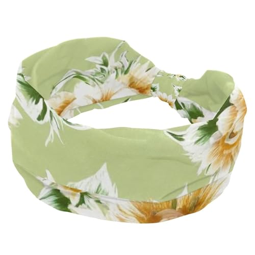 Stirnbänder für Damen, rutschfest, elastisch, Sport-Haarbänder für Damen, weiches Stoff-Stirnband für Workout, Yoga, modisches Haarzubehör, künstlerische Sonnenblumen-308, 1 Stück Stirnbänder für Damen, rutschfest, elastisch, Sport-Haarbänder für Damen, weiches Stoff-Stirnband für Workout, Yoga, modisches Haarzubehör, künstlerische Sonnenblumen-308, 1 Stück von Generisch