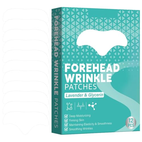 Stirnpflaster | Sanfte Gesichtsbehandlung zwischen Augenbrauen Patches | Pflegender Schlafpflaster | Feuchtigkeitsspendende tägliche Hautpflege | Stirnlinien Entferner Patch | Ideal zum Glätten von von Generisch
