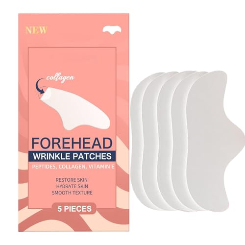 Stirnstraffendes Patch, Falten Patch, Hautglättung über Nacht mit pflegenden Inhaltsstoffen, Falten reduzierende Pflaster für , Mutter, Partner, Tante, Freundin, Freunde, Nachthautpflegeroutine von Generisch