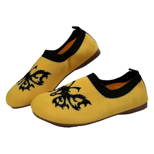 Stoffschuhe Damen Bootsschuhe Damen Hallenturnschuhe Slip On Freizeitschuhe Sommerschuhe Wanderschuhe Laufschuhe Loafer Gesundheitsschuhe Walkingschuhe Turnschuhe Atmungsaktiv Bequeme Leichte von Generisch