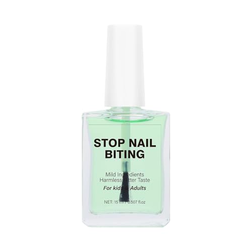 Stoppen Sie das Beißen von Nägeln für Erwachsene, langanhaltende Vorbeugung gegen Daumenlutschen – 15 ml, geruchlose, schützende Anti-Nagelbeiß-Lösung für Erwachsene und Jugendliche Stoppen Sie das Beißen von Nägeln für Erwachsene, langanhaltende Vorbeugung gegen Daumenlutschen – 15 ml, geruchlose, schützende Anti-Nagelbeiß-Lösung für Erwachsene und Jugendliche von Generisch