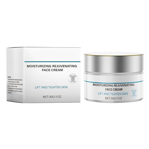 Straffende Gesichtscreme - 30g Natürliche Gesichtspflege Lotion,Nährende Hautpflege für Tagesroutine Morgen nach dem Schlaf Nacht Reise Flugzeug Makeup Träger Frauen Männer Mütter von Generisch