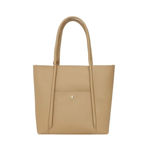 Strand Weben Schulter Damen Trendy Handtasche Handtaschen Aufbewahrung 8 Taschen (Khaki, One Size) von Generisch