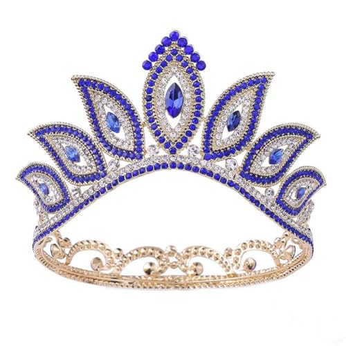 Strass-Tiaras und Kronen für die Braut, Kristall-Diadem Haarschmuck, Hochzeit, Brautschmuck, Haarschmuck, Kristall von Generisch