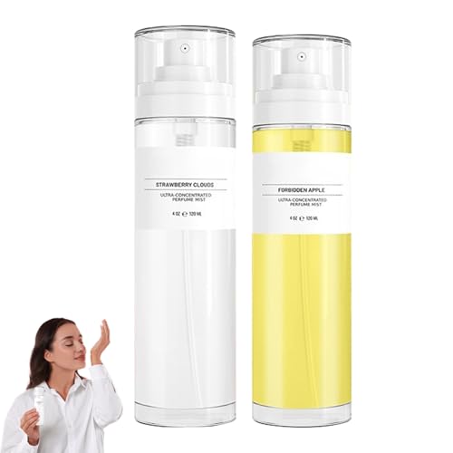 Strawberry Clouds Ultra-Concentrated Perfume Mist,Long-Lasting Fragrance with Fresh Strawberry Notes for Daily or Special Use (Strawberry+Caramel) von Generisch