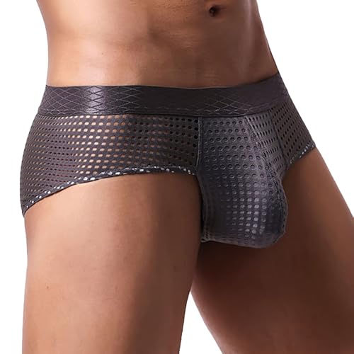String Tanga Herren Mesh Durchsichtige Slips Transparente Erotisch Sportslip Netz String Für Männer Atmungsaktiv Dünn Unterwäsche Sexy Trunk Erotische Weiche Dunkelgrau Herren Unterhosen Slip String Tanga Herren Mesh Durchsichtige Slips Transparente Erotisch Sportslip Netz String Für Männer Atmungsaktiv Dünn Unterwäsche Sexy Trunk Erotische Weiche Dunkelgrau Herren Unterhosen Slip von Generisch