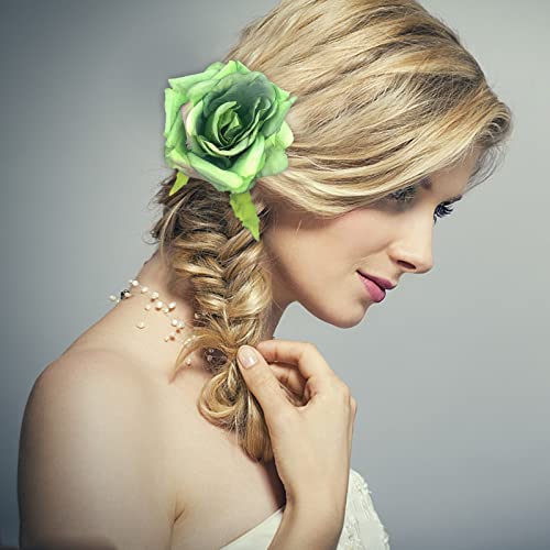 Süße Haarklammer Klein Haarnadel Simulation Tuch Kunst Sonnenblume Kopfschmuck Limelight Spieluhr Schmuck (A, One Size) von Generisch