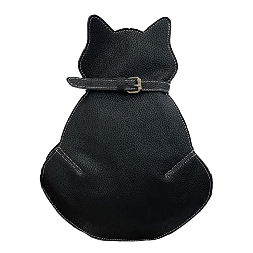 Süße Katzentasche, eine Schultertasche, Kuriertasche, modische Brusttasche, Damen, Kuriertasche für die Schule, Schwarz , Einheitsgröße von Generisch