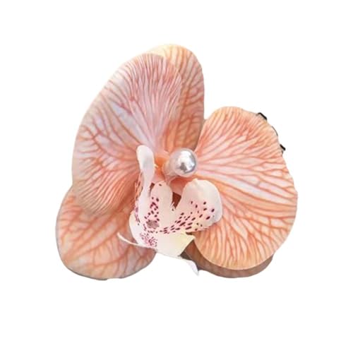 Süße Phalaenopsis-Haarspange, hawaiianische Blume, Haarspangen, Brautschmuck, Hochzeitszubehör Süße Phalaenopsis-Haarspange, hawaiianische Blume, Haarspangen, Brautschmuck, Hochzeitszubehör von Generisch