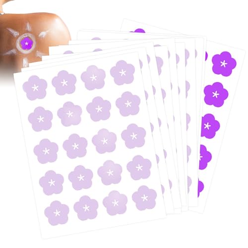 Sunscreen Uv -Erkennungsaufkleber - Sonnenschutz Patches Im Freien, Hautsicherheitserinnerung | 200 X Multifunktionaler Wasserdichte Patch -Anwendung, Langlebige Sonnenschutzaufkleber Mit Leichtem Geb von Generisch