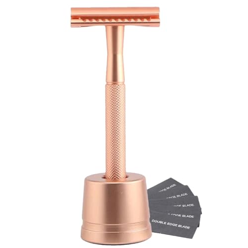 Supply Rasierer, Rasierhobel, Doppelschneide-Sicherheitsrasierer Rasiermesser, Rasierer aus Metall, Sicherheitsrasierer, Rasierer für Männer, reisefreundlich von Generisch