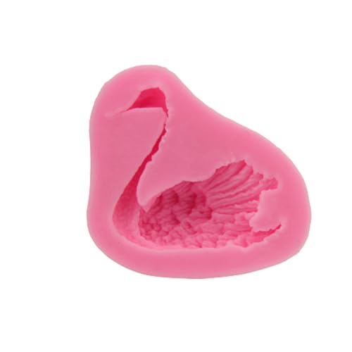 Swan-Form-Zucker-Fondant-Kuchen-Form-Schneider, der Werkzeug-Silikon Sugarcraft-Form verziert von Generisch