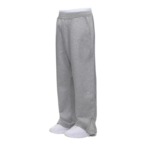 Sweatpants Herren Baggy Jogginghose Weites Bein Sporthose Lang Fleece Hose Elastische Taille Freizeithose Trainingshose Sporthosen mit Taschen Sweathose Track Pants Streetwear von Generisch