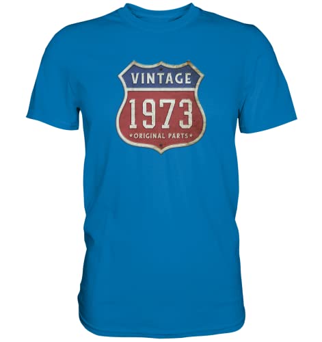 T-Shirt Geschenk zum 50. Geburtstag 50 Jahre Vintage 1973 Original Parts - Premium Shirt von Generisch