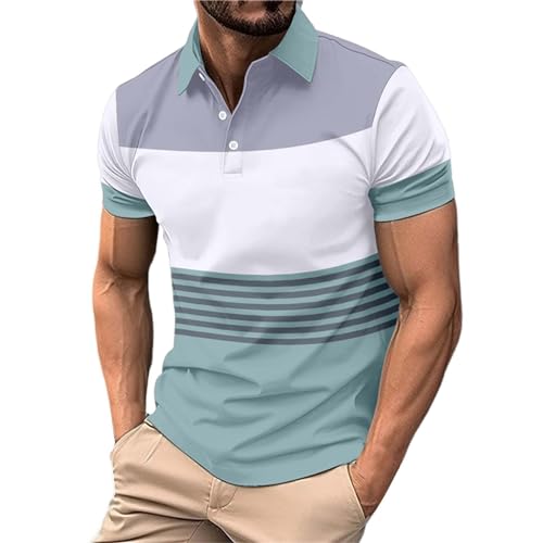 T-Shirt Herren Poloshirt Kurzarm Golf T-Shirt Klassische Casual Polohemd Spleißstreifen Reißverschluss Umlegekragen Tops Herren Polo Shirt Poloshirt Herren Weiss Slim Fit WeißEs Polohemd Herren T-Shirt Herren Poloshirt Kurzarm Golf T-Shirt Klassische Casual Polohemd Spleißstreifen Reißverschluss Umlegekragen Tops Herren Polo Shirt Poloshirt Herren Weiss Slim Fit WeißEs Polohemd Herren von Generisch