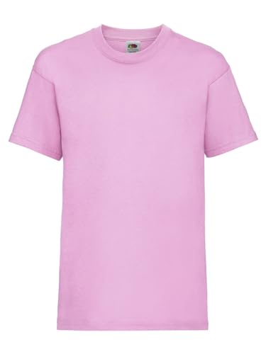 T-Shirt Kids Valueweight T - Kurzarmshirt für Kinder aus 100% Baumwolle, 1 T-Shirt MOD. FRU 61-033-0, Rosa, 128 cm T-Shirt Kids Valueweight T - Kurzarmshirt für Kinder aus 100% Baumwolle, 1 T-Shirt MOD. FRU 61-033-0, Rosa, 128 cm von Generisch