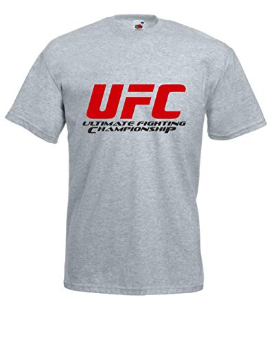 T-Shirt - UFC - Ultimate Fighting Championship (S, Grau) von Generisch
