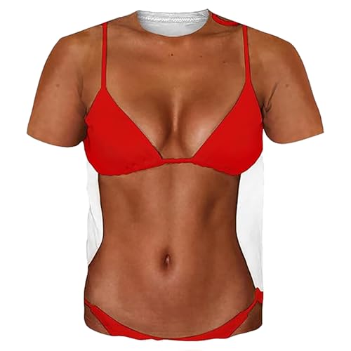 T-Shirt für Muskulöse Männer Lustige 3D Druck Oberteile Muskel Kostüm Bikini Body Gedruckt Muskelshirt Unsex Große Größen Witzig Gedruckt Kurze Ärmel Kurzarm Sport Tshirts T-Shirt für Muskulöse Männer Lustige 3D Druck Oberteile Muskel Kostüm Bikini Body Gedruckt Muskelshirt Unsex Große Größen Witzig Gedruckt Kurze Ärmel Kurzarm Sport Tshirts von Generisch