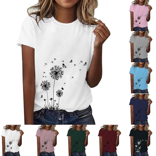 Oversized Tshirt Damen Tshirt Oversize Coole Tshirts Für Teenager Mädchen Sport Tshirt Mädchen Gelbes Oberteil T Shirt Pink Rosa Shirt Long T Shirt von Generisch