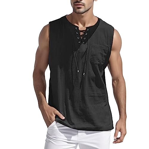 Tank Tops für Herren Ärmelloses Sommer Hemd Shirt Sommer Casual Sports Tanktop Gym Unterhemd Männer Sleeveless Fitness Trägershirt Freizeithemd Strand Top Basic Männer Tshirt 2025 Tank Tops für Herren Ärmelloses Sommer Hemd Shirt Sommer Casual Sports Tanktop Gym Unterhemd Männer Sleeveless Fitness Trägershirt Freizeithemd Strand Top Basic Männer Tshirt 2025 von Generisch