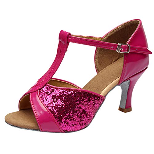 Tanzschuhe Damen Weiß Silber, Absatzschuhe Damen Elegantsling High Heels Latein Tango Hohe-Schuhe Arch Support Sommerschuhe Atmungsaktiv Damenschuhe Offene Zehe Dance-Shoes Stöckelschuhe Bequem Tanzschuhe Damen Weiß Silber, Absatzschuhe Damen Elegantsling High Heels Latein Tango Hohe-Schuhe Arch Support Sommerschuhe Atmungsaktiv Damenschuhe Offene Zehe Dance-Shoes Stöckelschuhe Bequem von Generisch