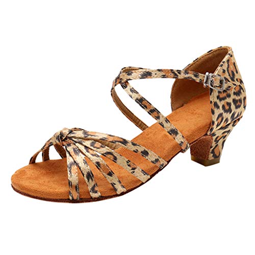 Tanzschuhe Mädchen, Tanzschuhe Mädchen Latein Tango Ballsaal Schuhe Stöckelschuhe Kinder Absatzschuhe Modetanzschuh mit Weiche Sohlen Braun Tanzschuhe Mädchen, Tanzschuhe Mädchen Latein Tango Ballsaal Schuhe Stöckelschuhe Kinder Absatzschuhe Modetanzschuh mit Weiche Sohlen Braun von Generisch