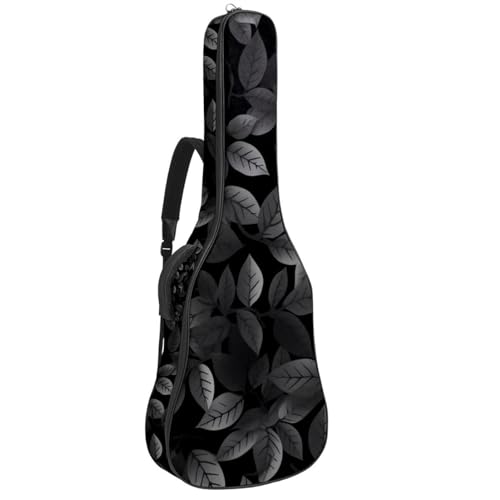 Tasche für Akustikgitarre, groß, universal, passend für 40/41/42 Zoll für Mann und Frau, wasserdichte Gitarren-Gigbag mit schützender Schwammschicht, mehrere Taschen, Gitarren-Rucksack, schwarzes von Generisch