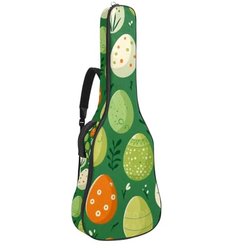 Tasche für Akustikgitarre, große Universal-Gitarrenkoffer passend für 40/41/42 Zoll für Mann Frau, wasserdichte Gitarren-Gigbag mit schützender Schwammschicht, mehrere Taschen, Gitarren-Rucksack, von Generisch